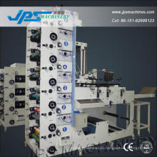 Jps480-6c-B Logistics Sticker Label Roll to Roll Printing Machine